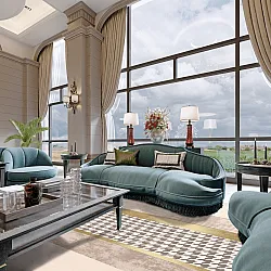 Tapete Wilton - Esme (bege/multicolorido)