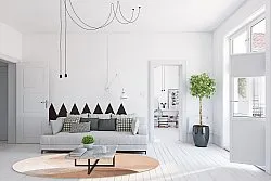 Tapete redondo - Craon (multicolorido)