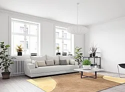 Tapete Wilton - Nisa (marrom/bege)