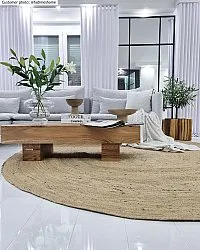 Tapetes redondos - Flätan (juta)