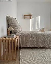 Tapete de lã - Coastal (creme)