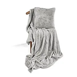 Cobertores - Aranga Super Soft Throw (cinza)