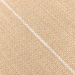 Mantas - Manta de algodão - Martina Stripe (bege/branco)