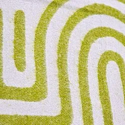 Mantas - Manta em mistura de lã - Melody (verde/roxo)