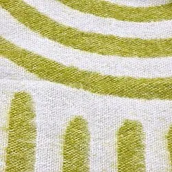 Mantas - Manta em mistura de lã - Melody (verde/roxo)