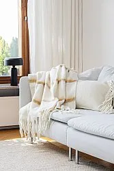 Manta em mistura de lã - Miranda (amarelo)