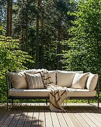 Manta em mistura de lã - Miranda (amarelo)