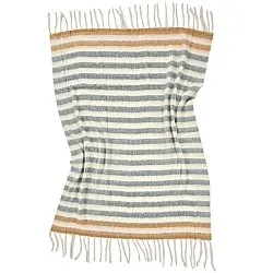 Manta em mistura de lã - Monica (amarelo)