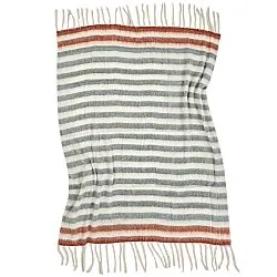 Manta em mistura de lã - Monica (rosa)