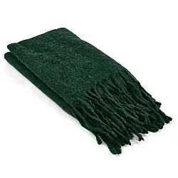 Manta em mistura de lã - Samantha (verde)