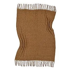 Mantas - Manta em mistura de lã - Samantha (marrom)