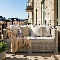 Cobertores - Vanja Throw (cinza)