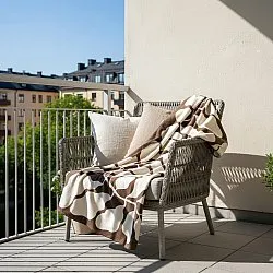 Cobertores - Katalia Jacquard Blanket (marrom)