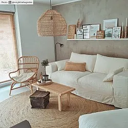 Tapetes redondos - Flätan (juta)