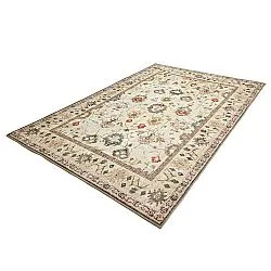 Tapete de tecelagem plana - Adira (cinza/rosa)