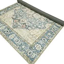 Tapete de tecelagem plana - Alvand (azul)