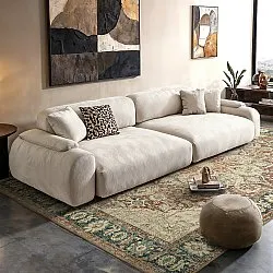 Tapete de tecelagem plana - Alvand (vermelho)