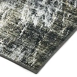 Tapete de tecelagem plana - Bechar (preto/multi)