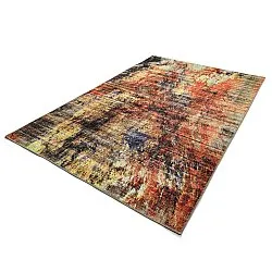 Tapete de tecelagem plana - Bechar (vermelho/multi)