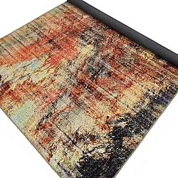 Tapete de tecelagem plana - Bechar (vermelho/multi)