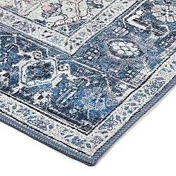 Tapete de tecelagem plana - Birjand (azul)