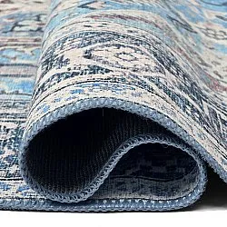 Tapete de tecelagem plana - Birjand (azul)