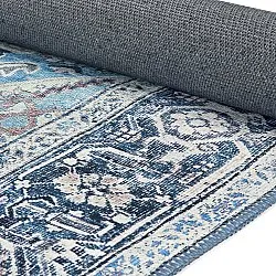 Tapete de tecelagem plana - Birjand (azul)