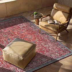 Tapete de tecelagem plana - Birjand (vermelho)