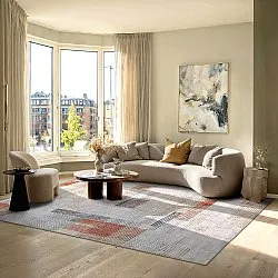 Tapete de tecelagem plana - Calla (vermelho)