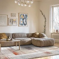 Tapete de tecelagem plana - Calla (vermelho)