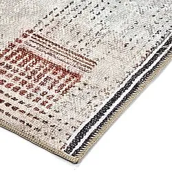 Tapete de tecelagem plana - Calla (vermelho)