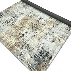 Tapete de tecelagem plana - Comino (cinza/multi)