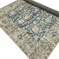 Tapete de tecelagem plana - Delvar (azul)