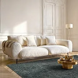 Tapete de tecelagem plana - Elarion (preto)