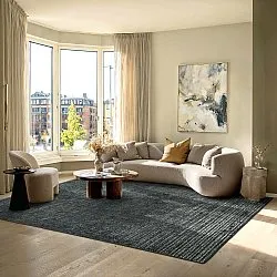 Tapete de tecelagem plana - Elarion (preto)