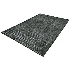 Tapete de tecelagem plana - Elarion (preto)