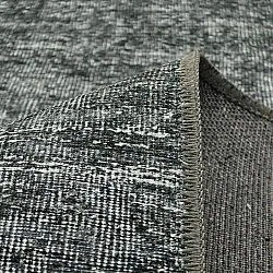 Tapete de tecelagem plana - Elarion (preto)