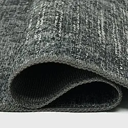 Tapete de tecelagem plana - Elarion (preto)