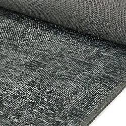 Tapete de tecelagem plana - Elarion (preto)