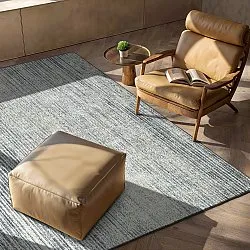 Tapete de tecelagem plana - Elarion (cinza)