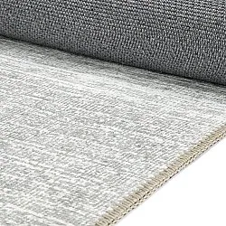 Tapete de tecelagem plana - Elarion (cinza claro)