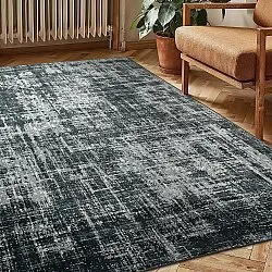 Tapete de tecelagem plana - Elira (preto)