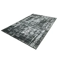 Tapete de tecelagem plana - Elira (preto)