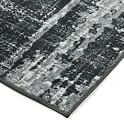 Tapete de tecelagem plana - Elira (preto)