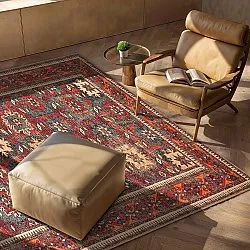 Tapete de tecelagem plana - Khalamir (vermelho)