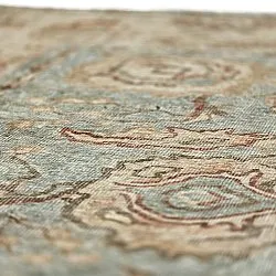 Tapete de tecelagem plana - Layla (azul claro)