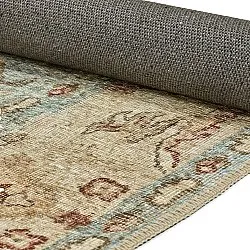 Tapete de tecelagem plana - Layla (azul claro)