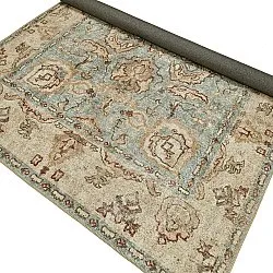 Tapete de tecelagem plana - Layla (azul claro)