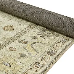 Tapete de tecelagem plana - Linaar (creme)