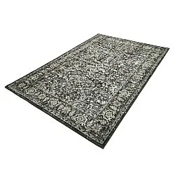 Tapete de tecelagem plana - Meralis (preto)